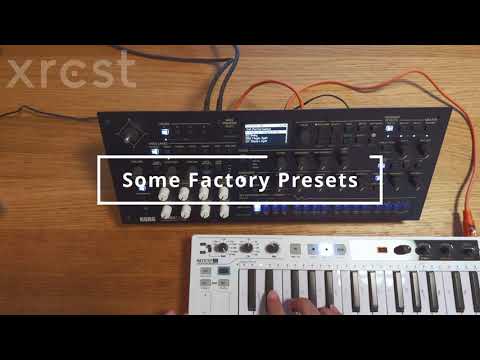 Видео: Распаковка и мини-обзор модуля Korg Wavestate, некоторые заводские настройки