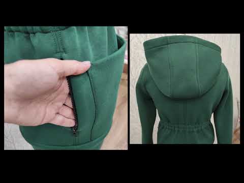 Видео: Трикотажное пальто из футера с начесом (обзор)