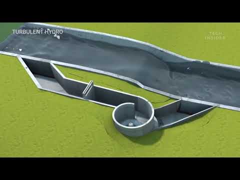 Видео: Вихревая гидротурбина