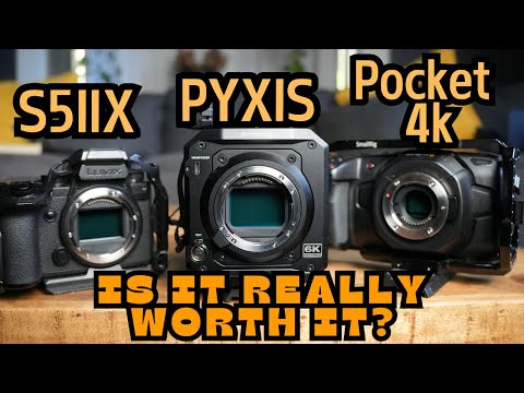 Видео: Сравнение реальных камер: Blackmagic Pyxis, Lumix S5iix и Pocket Cinema Camera 4K