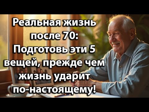Видео: Реальная жизнь после 70: 5 важных вещей, которые нужно подготовить заранее для спокойной старости