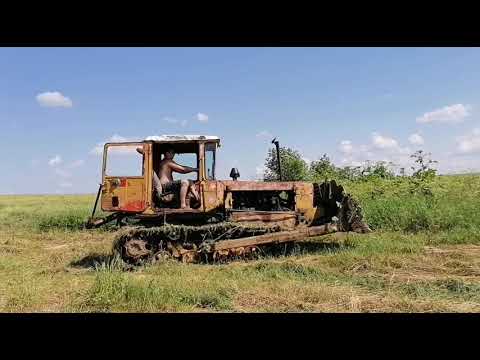 Видео: ДТ-75 металлолом  который смог выкопать пруд