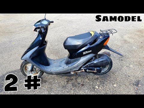 Видео: Обслуживание скутера Honda Dio 34 #2