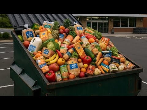 Видео: Поиск в мусорном контейнере Aldi # 807