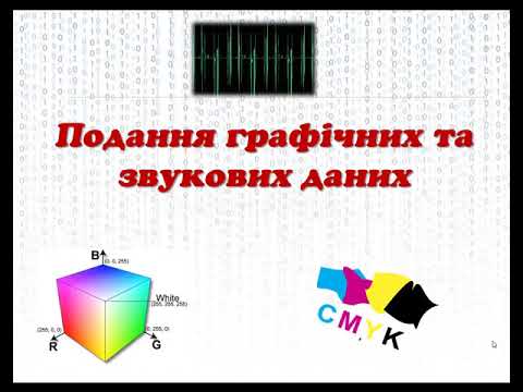 Видео: Кодування графіки і звуку