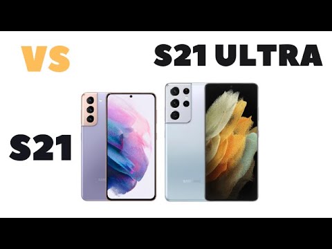 Видео: Сравнение Samsung S21 vs Samsung S21 Ultra / За что переплачиваем ?