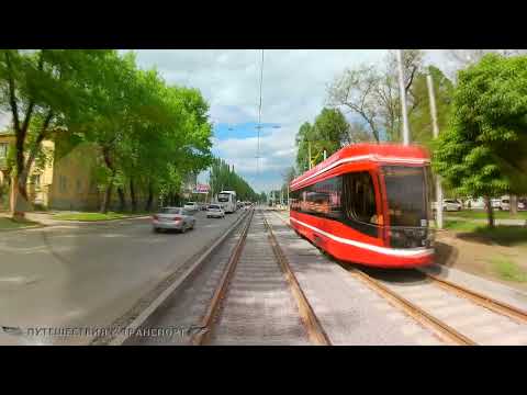 Видео: Трамвай Таганрога-открытие 2 маршрута