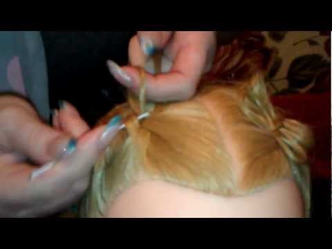 Видео: Коса бантики