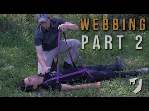 Видео: Этриер, поспешная шлейка, отпугивание, волокуши, импровизированный подстилка - паутинка (ЧАСТЬ 2)