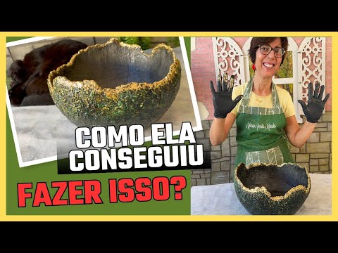 Видео: Сделай сам. Совершенно новая идея из картона и цемента. Это гениально и очень просто.