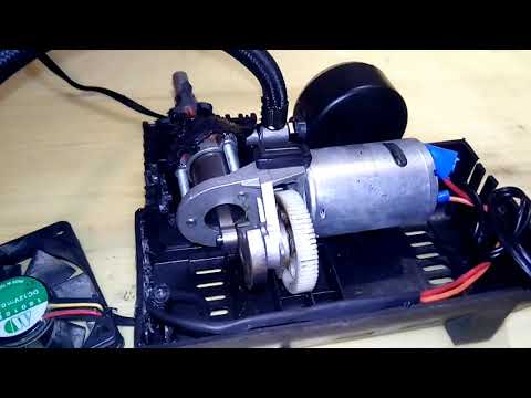 Видео: Вакуумный насос изнутри.