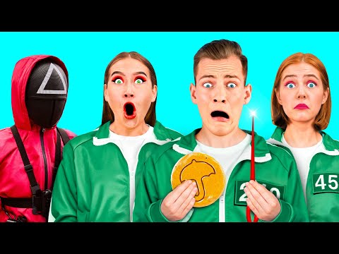 Видео: Игра в Кальмара в Реальной Жизни Челлендж | Смешные Cитуации от PaRaRa Challenge