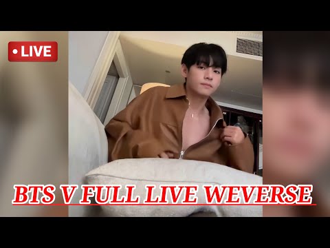 Видео: 🔴 Таехёнг в прямом эфире Weverse в Париже 2025❗