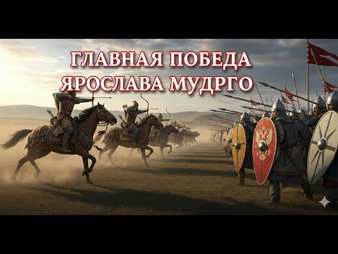 Видео: Ярослав Мудрый, разгром печенегов у Киева (1036). Ключевая точка истории.
