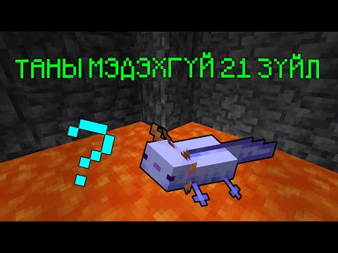 Видео: ❄️ Minecraft дээр таны мэдэхгүй байж болох 21 зүйл