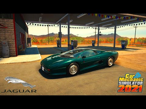 Видео: ВОССТАНОВИЛ ЛЕГЕНДУ ОТ JAGUAR! | CAR MECHANIC SIMULATOR 2021!