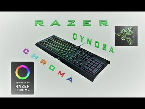 Видео: Razer Cynosa Chroma review / распаковка и обзор клавиатуры Razer Cynosa Chroma