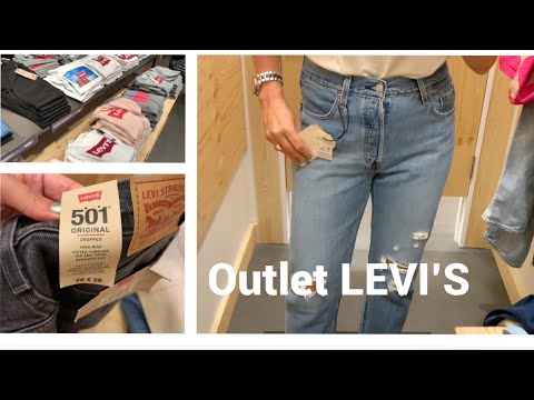 Видео: Обзор магазина LEVI’S/ примерка джинсов/ OUTLET PULKOVO