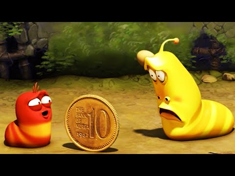 Видео: LARVA - ЛАРВА | МОНЕТА ТОСС | Личинка 2019 | Видео для детей | WildBrain