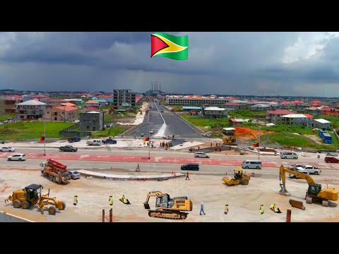 Видео: Новый мост Демерара-Харбор-Бридж (скоро открытие) #гайана