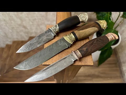 Видео: Обзор по Наличию | Новинки 🔪 Авторское Воронение | Дамаск 