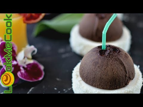 Видео: МУССОВЫЙ ДЕСЕРТ КОКОС. Пирожное с кокосовым муссом. Муссовое пирожное. Шоколадная скорлупа