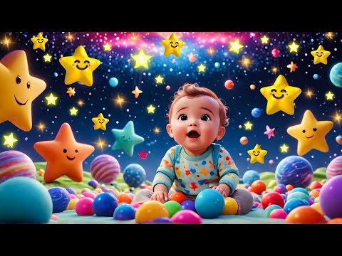 Видео: Twinkle Twinkle, маленькая звёздочка 🌟 | Успокаивающая колыбельная для сна 🎶 | Успокаивающая колы...