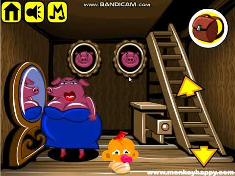 Видео: Счастливая обезьянка, уровень 320 (Monkey Go Happy Stage 320)