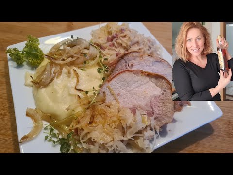 Видео: Мясо с Тушеной Капустой и Картошкой Пюре вТермомиксе. Thermomix