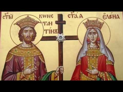 Видео: Молебен с акафистом равноапостольным Константина и Елене
