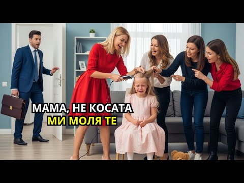 Видео: Те се смяха, докато майката обръсваше косата на малкото момиче — тогава влезе милионерът и извика