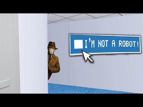 Видео: I'm not a robot!(Я не робот!) - Gameplay [Quest/Puzzle/Adventure/Horror/3D]
