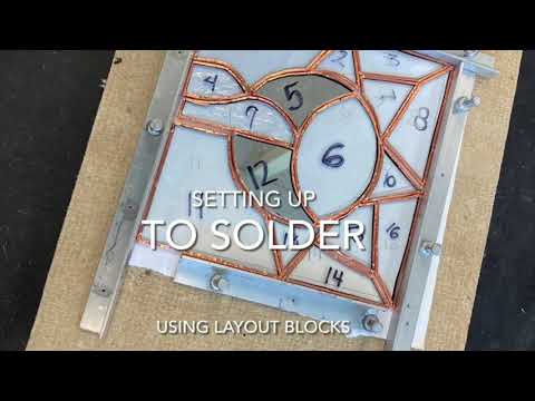 Видео: Процесс изготовления витражей: установка, пайка и отделка