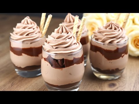 Видео: Шоколадное чудо! Легкий и вкусный десерт, не выпекая этого на языке!