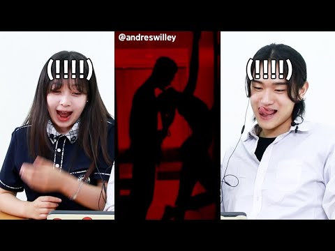 Видео: Что, если корейские подростки посмотрят видео TikTok Silhouette Challenge?