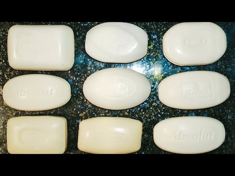 Видео: Резка белого мыло🤍☁⚪Cutting white soap🔪