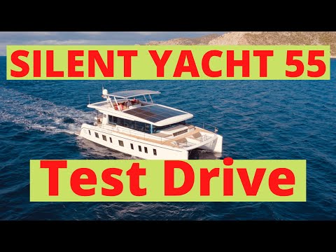 Видео: Катамаран SILENT YACHT 55. Test Drive.