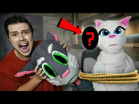 Видео: НАКОНЕЦ-ТО СНЯЛ МАСКУ С РЕАЛЬНОГО ГОВОРЯЩЕГО ТОМА И АНДЖЕЛЫ в 3:00 *настоящее лицо маньяков»