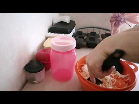 Видео: Маринованная капуста за 1 час. Чудо-банка 1.5 литра