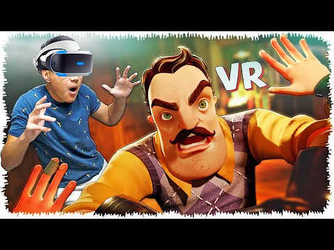 Видео: Сәлем көршіні VR-мен ойнадым (Hello Neighbor VR)