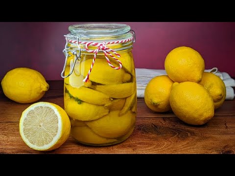 Видео: Маринованный лимон! ♥ 1 рецепт = 3 разных рецепта! Невероятный ! На кухне так хорошо пахнет!