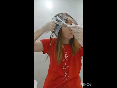 Видео: Мелирование в домашних условиях