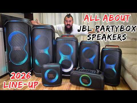 Видео: ВСЁ о колонках JBL Partybox (модель 2026 года)