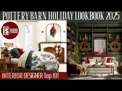 Видео: Праздничный лукбук Pottery Barn 2025!