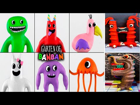 Видео: АЛФАВИТ ЛОР vs GARTEN of BANBAN и другие..! Не бойся-ЭТО ПЛАСТИЛИН! Rainbow Friends Валеришка Макс