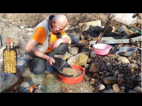 Видео: В поисках золота в ручьях и реках / Простой и практичный способ мгновенно разбогатеть