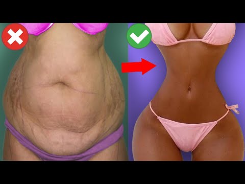 Видео: Избавьтесь от жира в нижней и верхней части живота 🔥 Станьте стройнее в 2025 году 🔥 30 минут в день