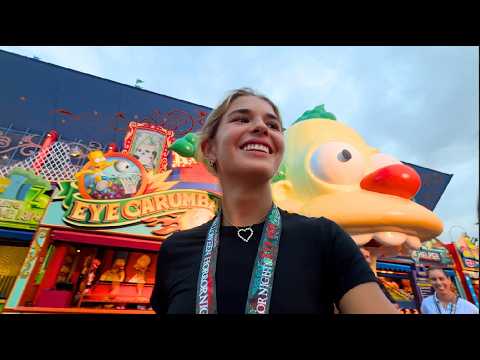 Видео: День из моей жизни на Halloween Horror Nights! (SCARY Vlog)