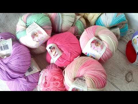 Видео: Покупка пряжи Alize Baby Wool и мини-обзор на нее