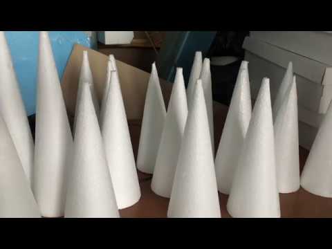 Видео: Конус из пенопласта-это просто. Пенорезка с независимыми порталами.